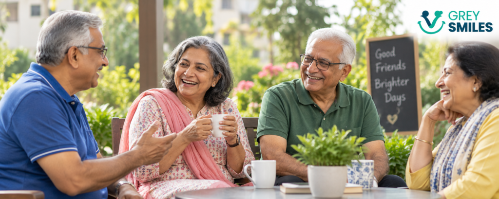 Lifeline of Longevity:  Benefits of talking to Friends and Family in Old Age
