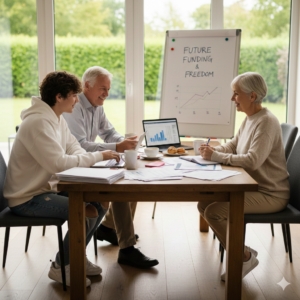 Guiding parents in retirement planning