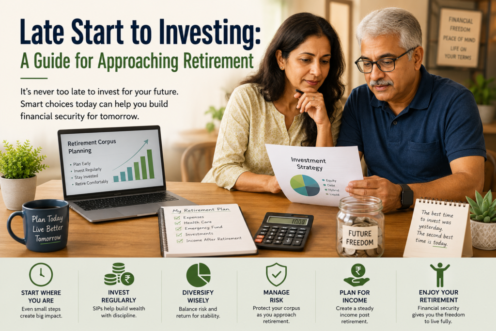 Late Start to Investing: A Guide for Approaching Retirement