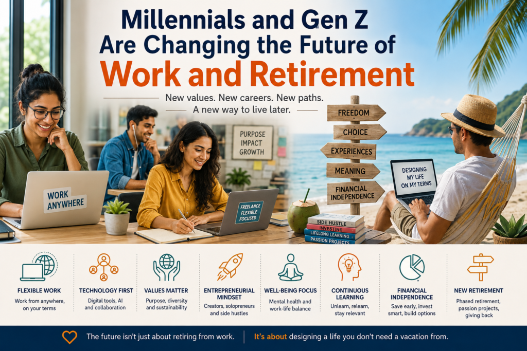 How Millennials and Gen Z Are Shaping the Future of Work and Retirement