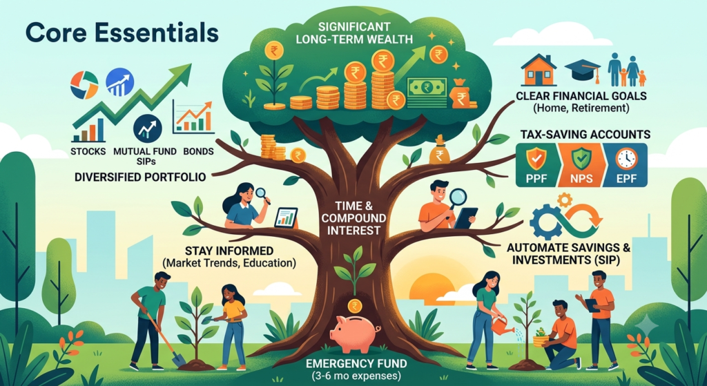 Investing Basics for Young Adults: How Millennials and Gen Z Can Build Wealth in India