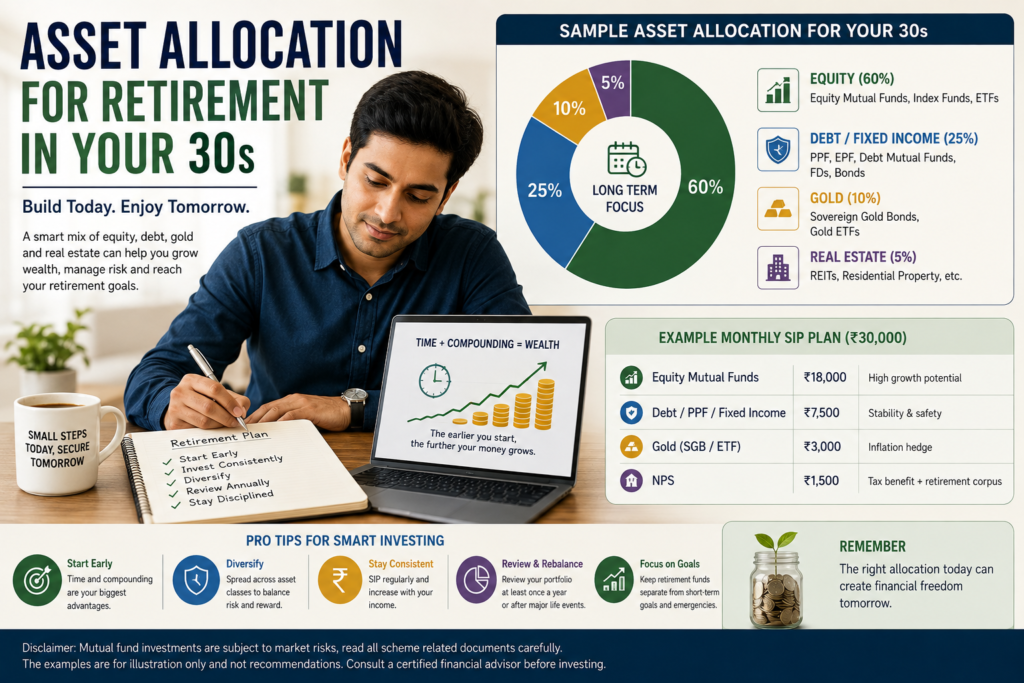 Young and planning retirement, know about Asset Allocation