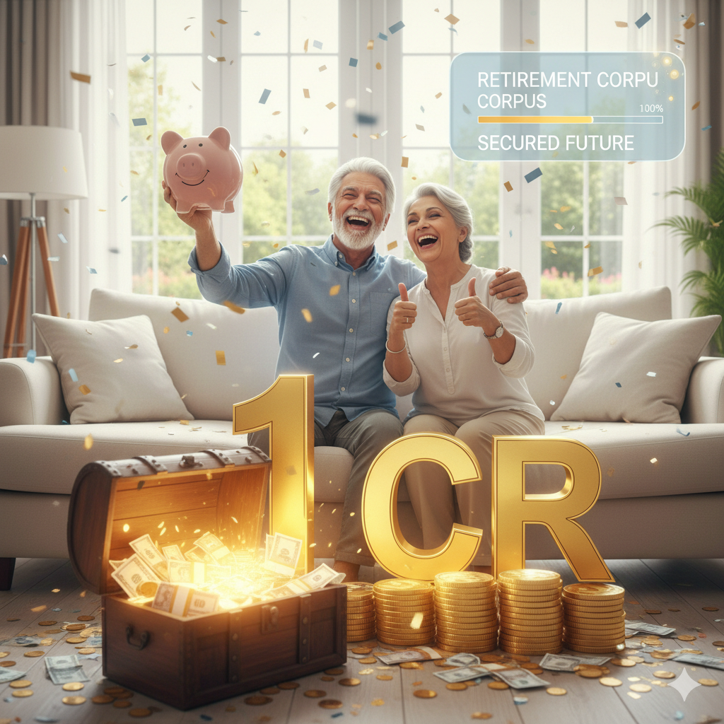 Dreaming of 1 Crore retirement corpus in your 40s, it’s possible