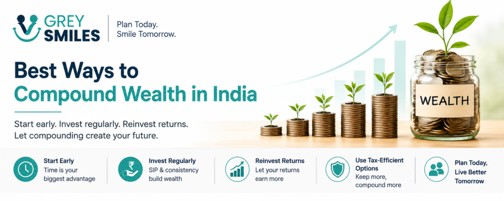 Best Ways to Compound Wealth in India