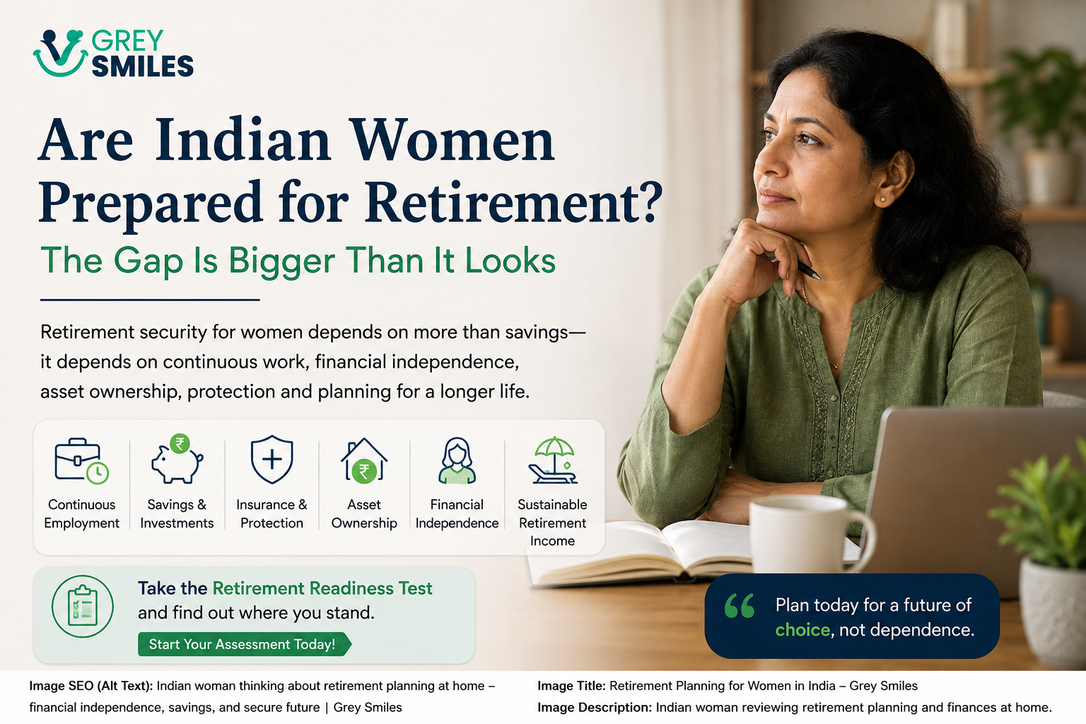 Retirement planning for women in India – Grey Smiles