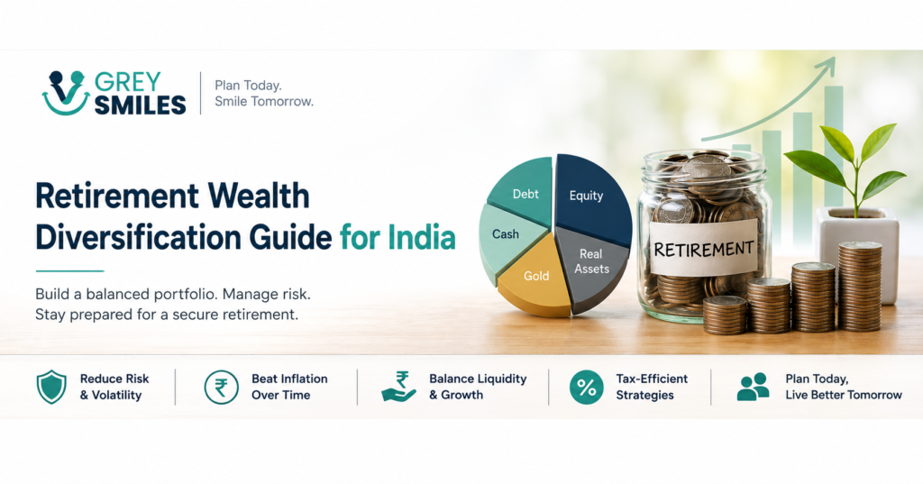Retirement wealth diversification guide for India