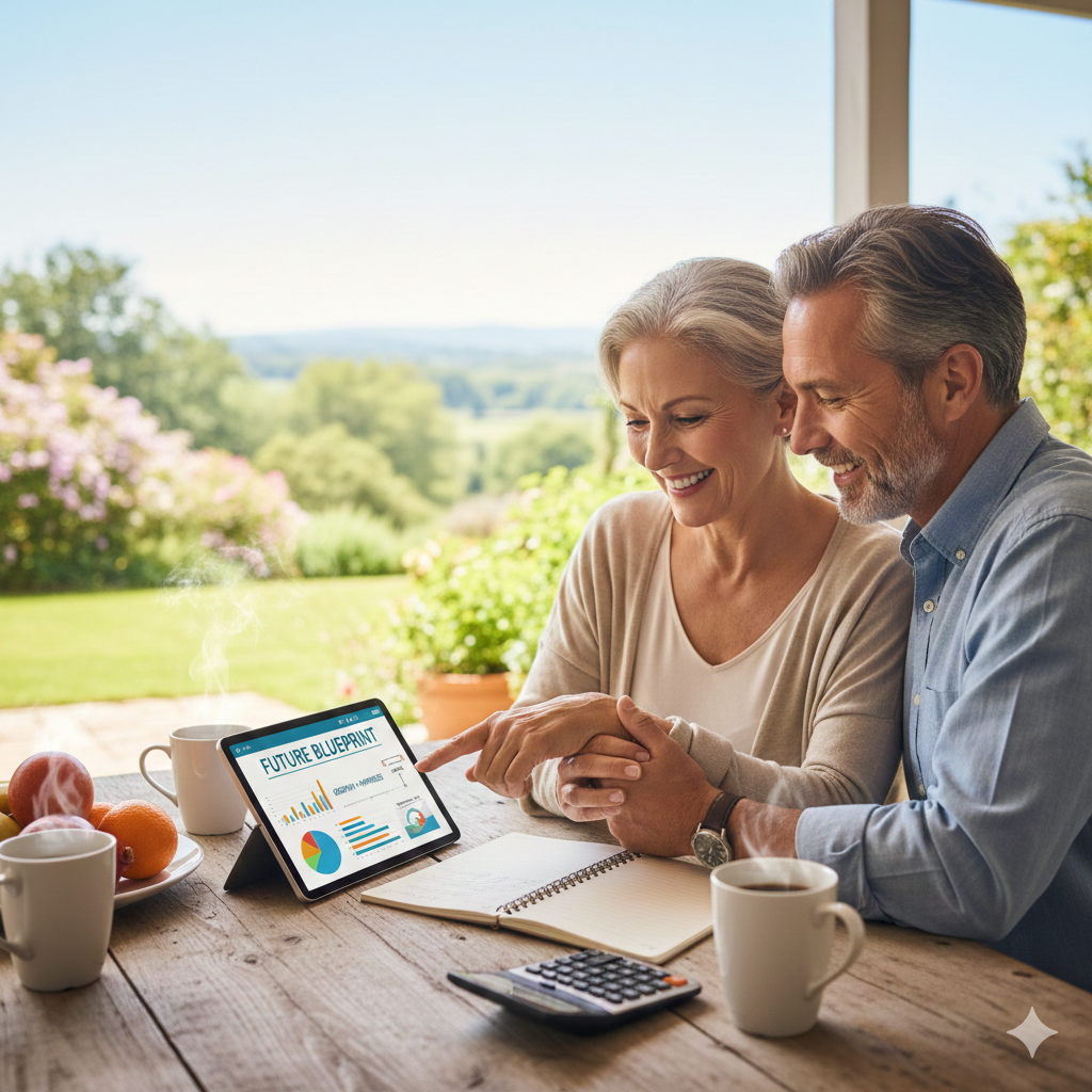 Positive, practical retirement plan in your 50s