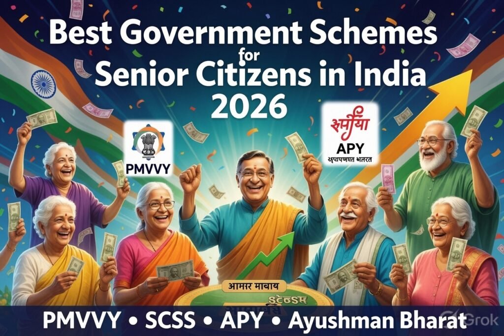 Best Government Schemes for Senior Citizens in India 2026: Complete Guide