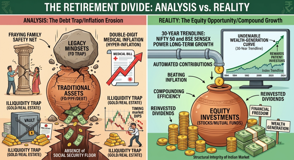Why Equities Are Essential for Your Retirement Strategy: A 30-Year Perspective