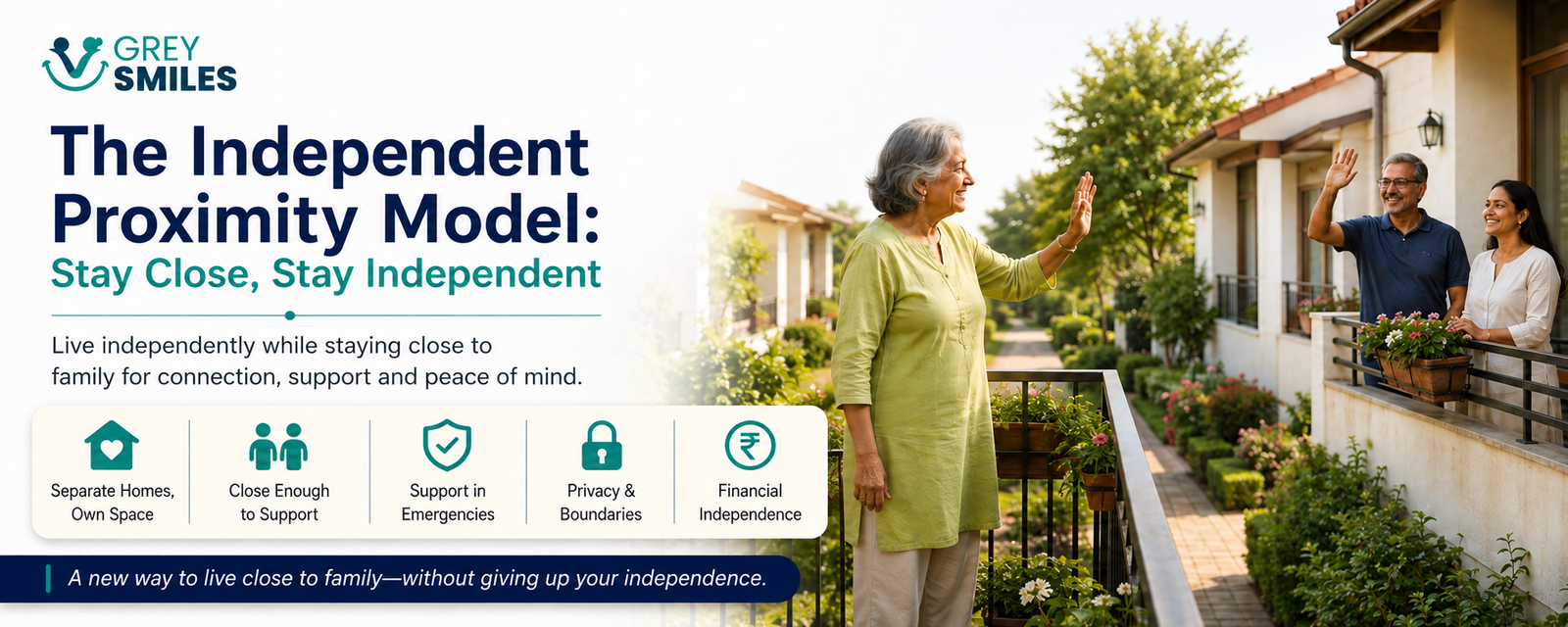 Independent Proximity: living near children while staying independent