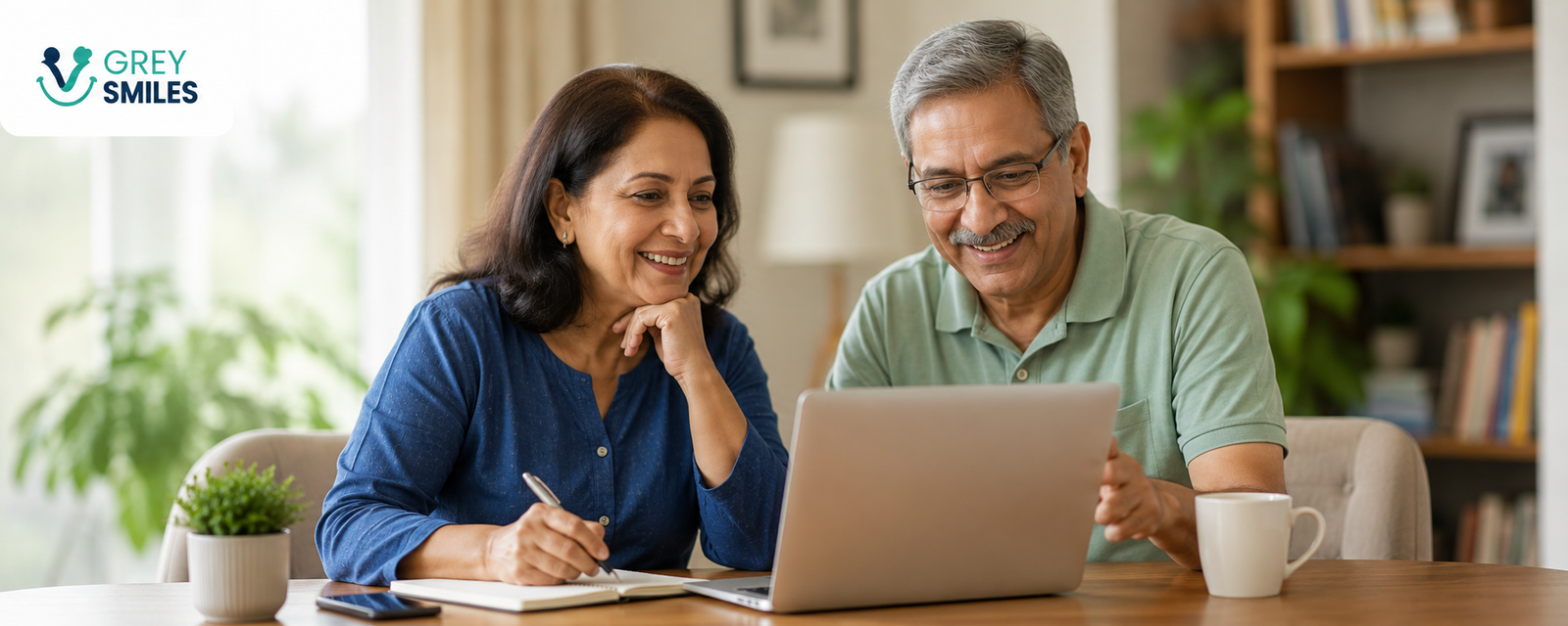 Retired Indian couple discussing their retirement corpus withdrawal strategy