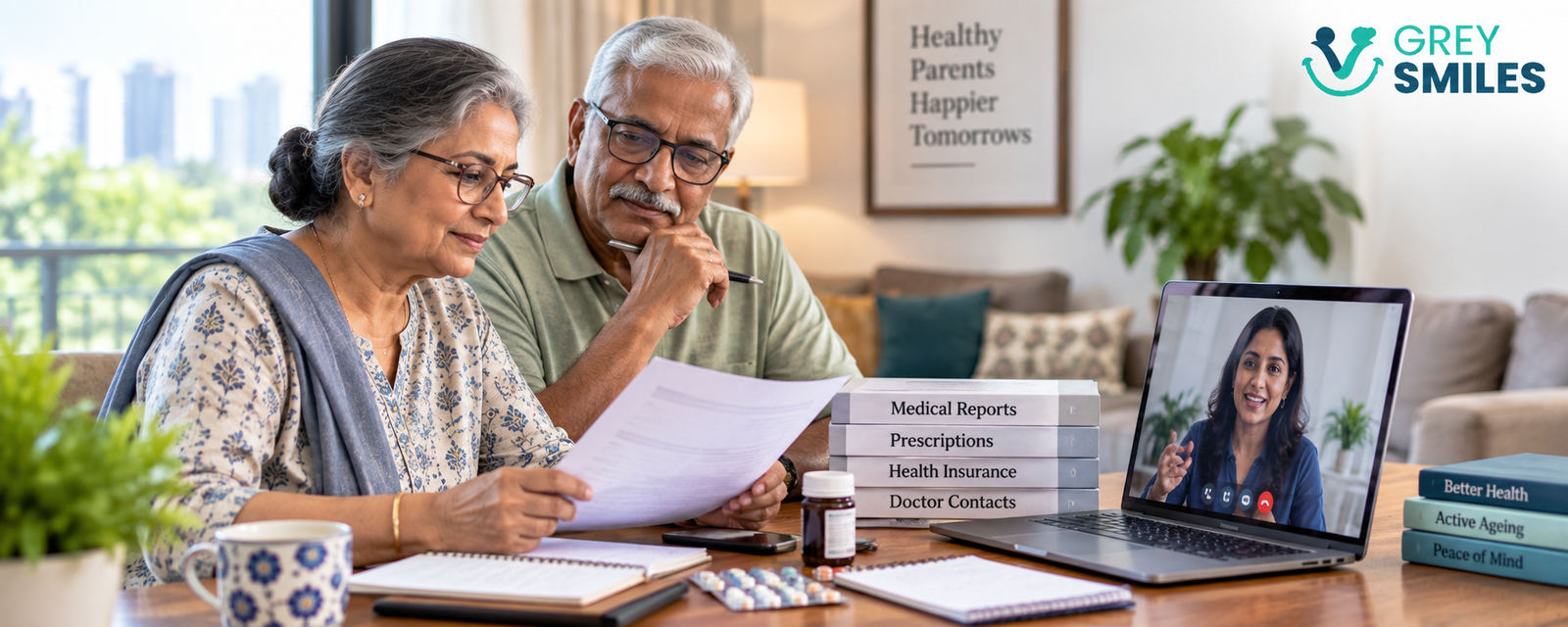 Managing healthcare for parents in India when children live abroad