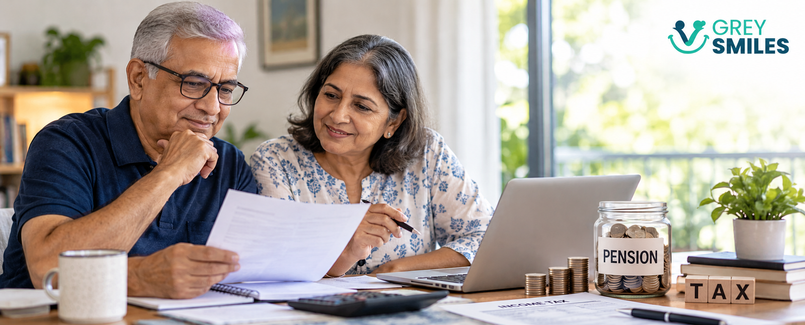 Pension income tax in India